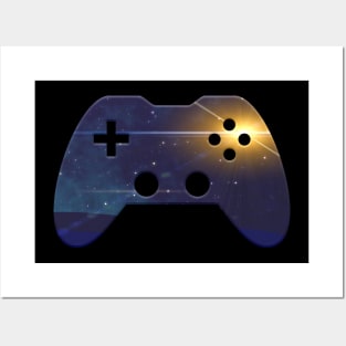 Starlight - Gaming Gamer Abstract - Gamepad Controller - Video Game Lover - Graphic Background Posters and Art